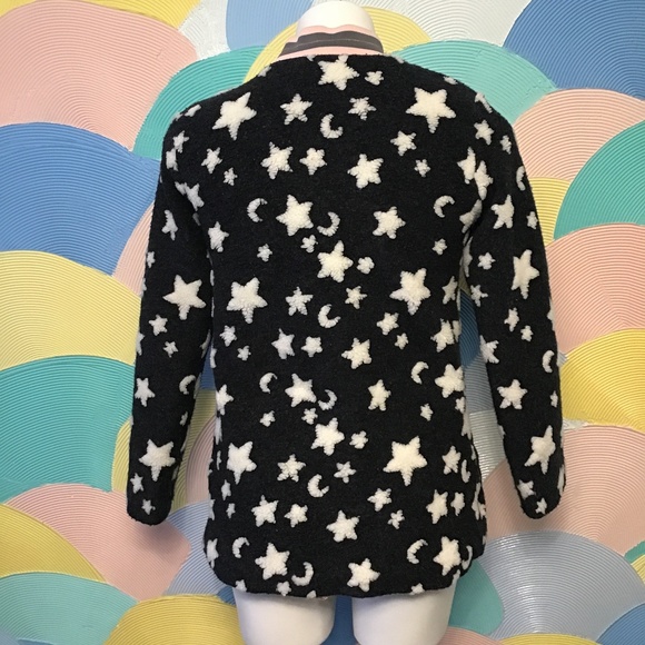 Cat & Jack jacket size L (10/12) black white and pink - Picture 5 of 7